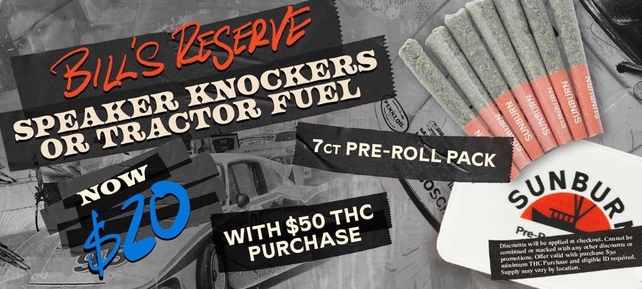 7ct Pre-Roll Pack for $20 - Cannabis deal image