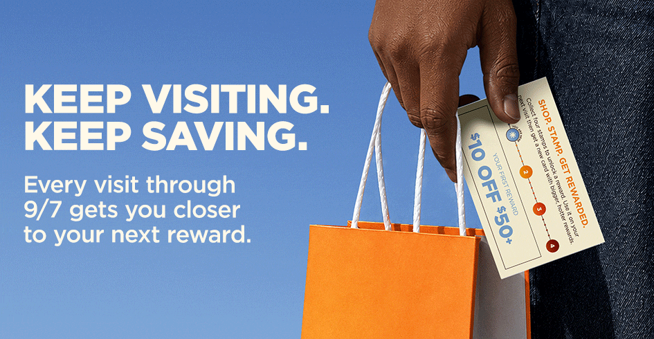 Keep Visiting, Keep Saving: Get Rewarded