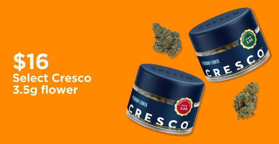 $16 Cresco 3.5g Flower Deal