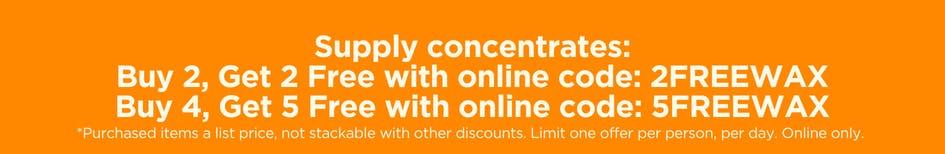 Buy 2 Get 2 Free & Buy 4 Get 5 Free Concentrates - Cannabis deal image