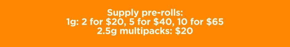 Supply Pre-Roll Deals - Cannabis deal image