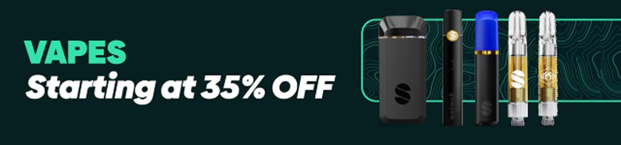 Vapes Starting at 35% Off Deal