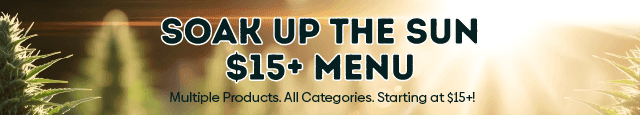 Deals Starting at $15+! - Cannabis deal image