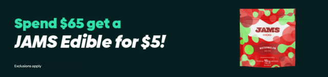 Spend $65 Get JAMS Edible for $5