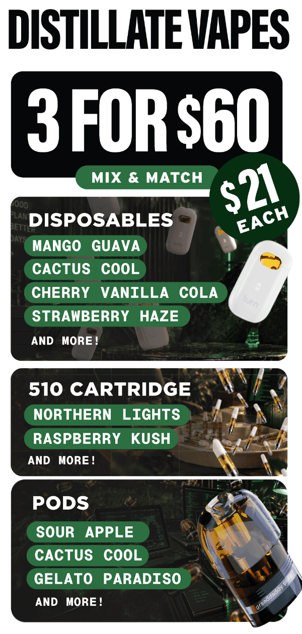 Distillate Vapes Mix & Match Deals - Cannabis deal image