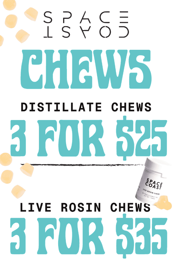 Distillate & Live Rosin Chews Deals - Cannabis deal image