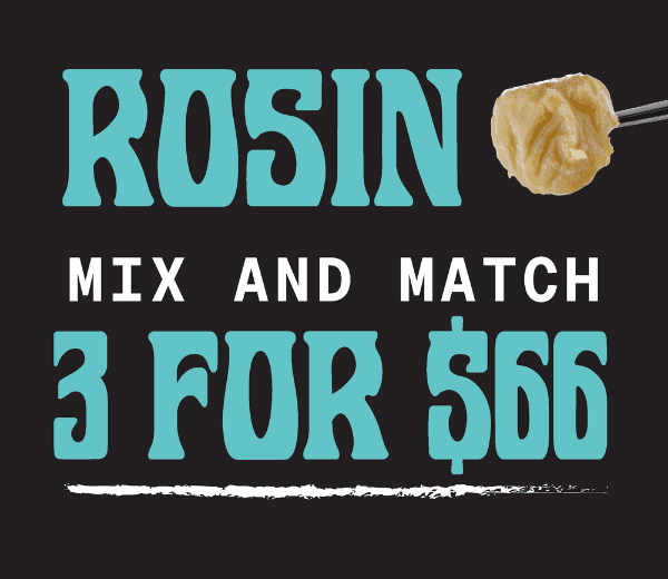 Rosin Mix and Match Deal - Cannabis deal image