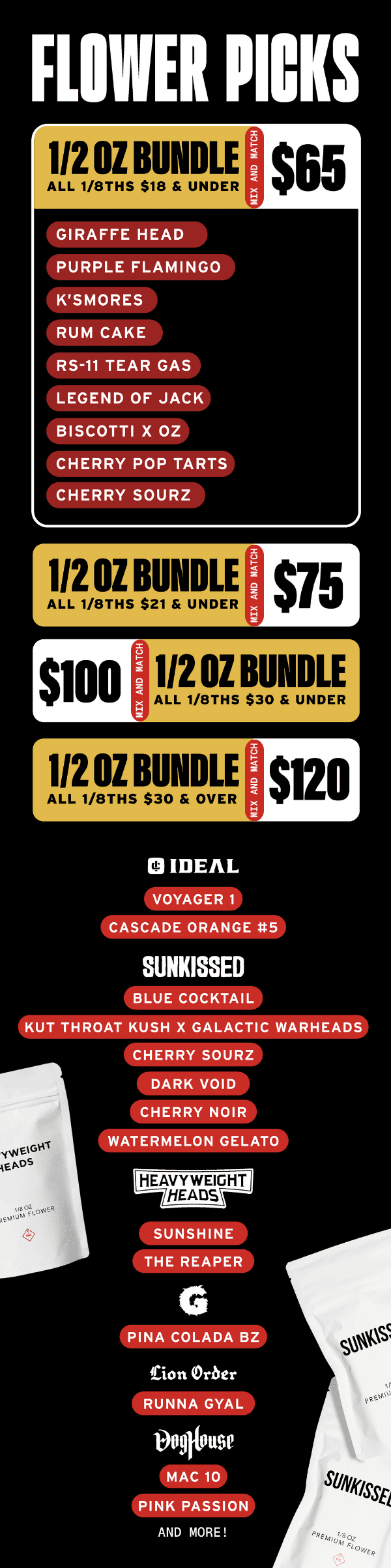 Flower Bundles & Mix & Match Deals - Cannabis deal image