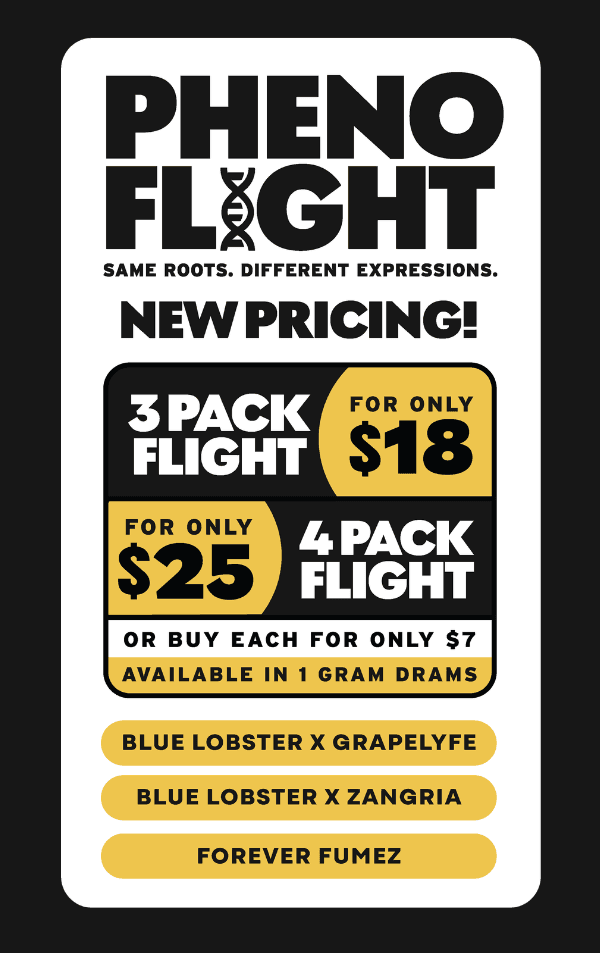 New Pricing: 3-Pack $18, 4-Pack $25