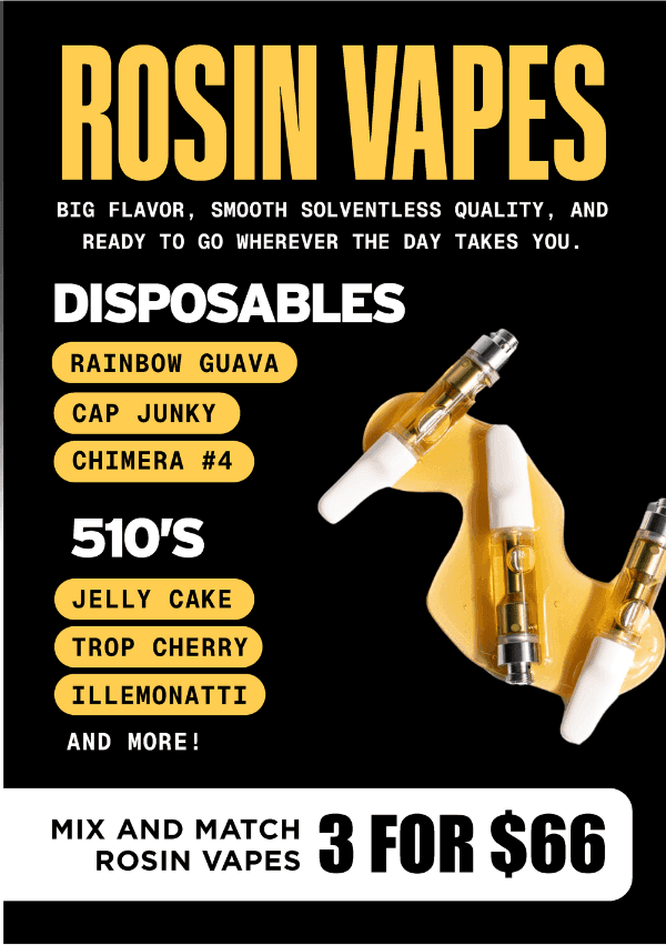 Mix and Match Rosin Vapes Deal - Cannabis deal image