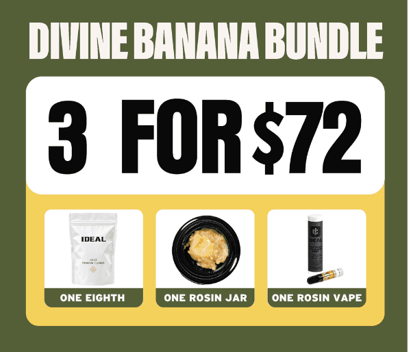 Divine Banana Bundle: 3 for $72 - Cannabis deal image