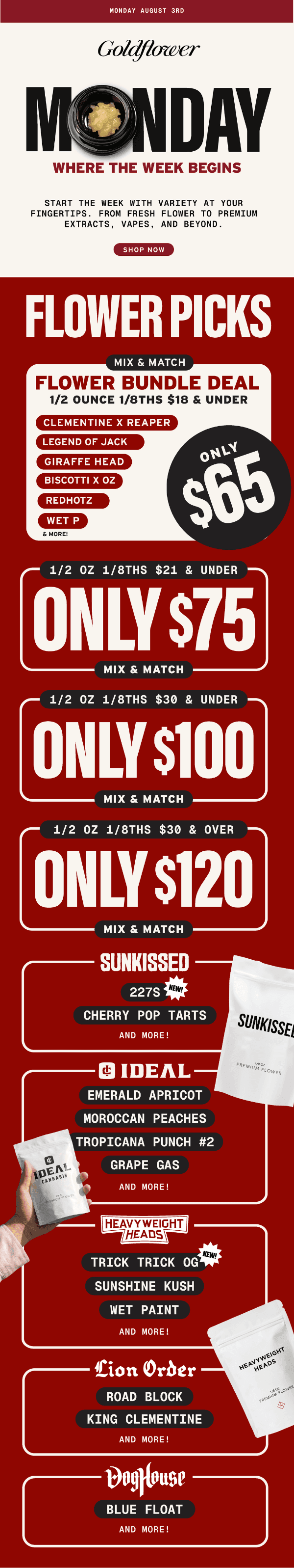 Flower Bundle Deals & Mix & Match Savings
