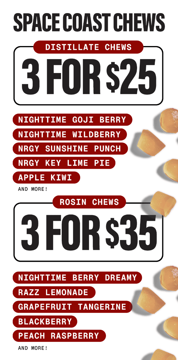Distillate & Rosin Chews Deals