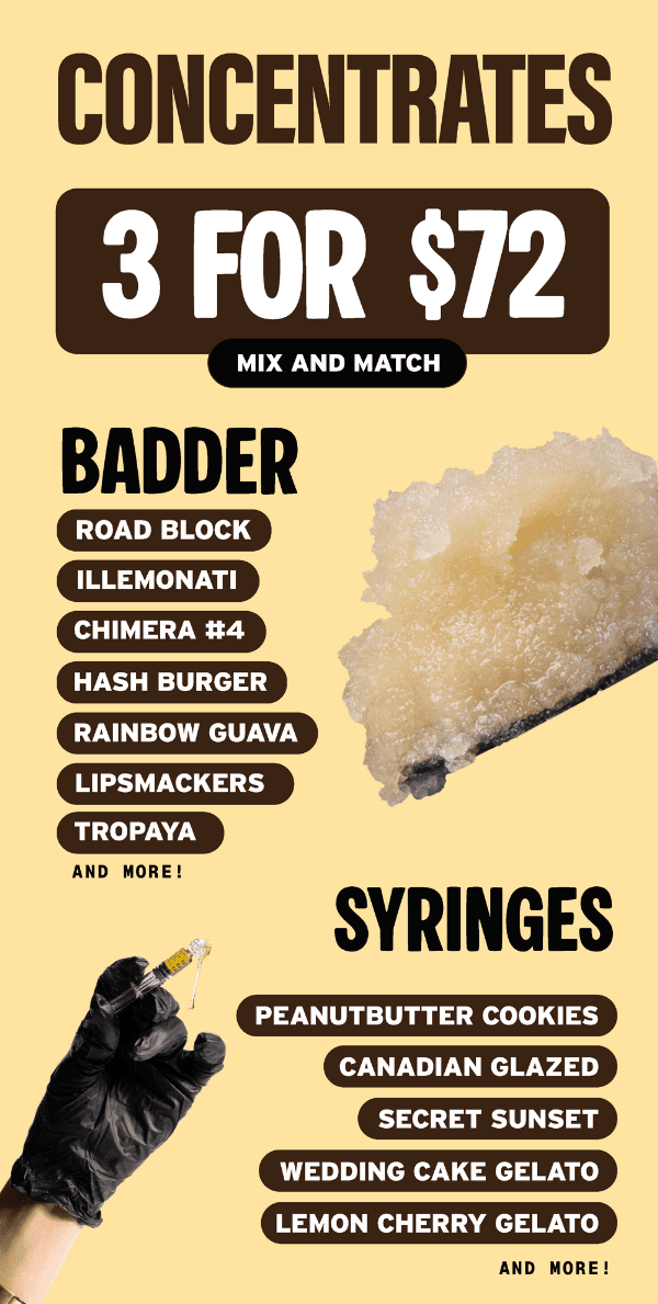 Concentrates Mix and Match Deals