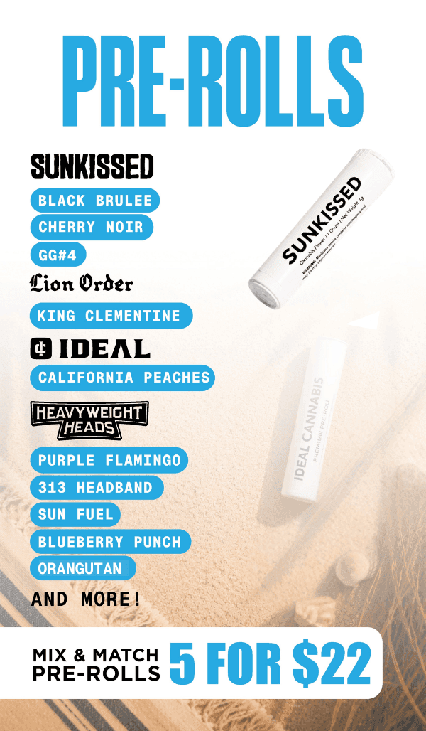 Mix & Match Pre-Rolls Deal