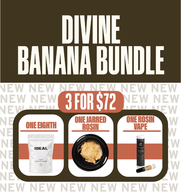 Divine Banana Bundle: 3 for $72