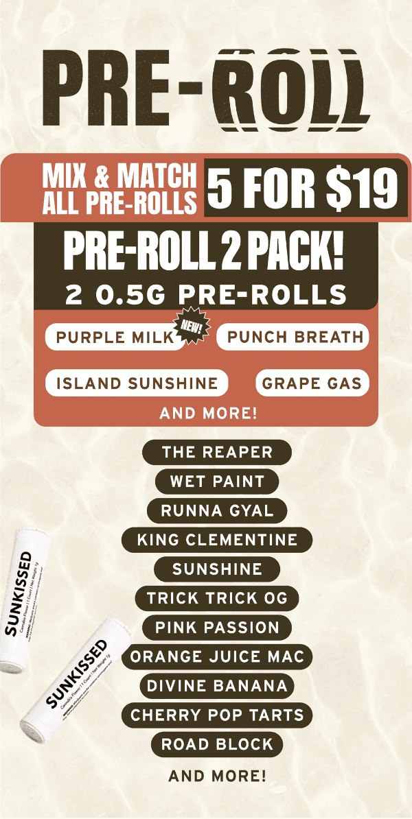 Mix & Match Pre-Rolls and 2-Packs