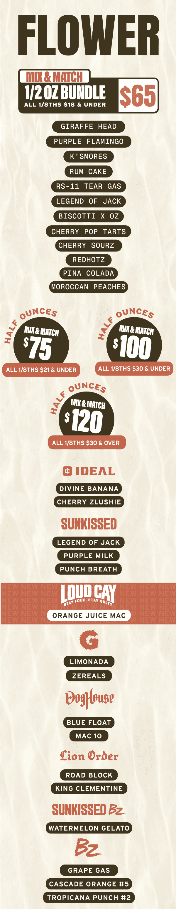 Flower Mix & Match Deals - Cannabis deal image