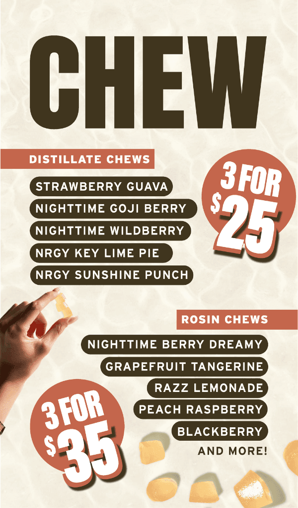 Distillate & Rosin Chews Deals