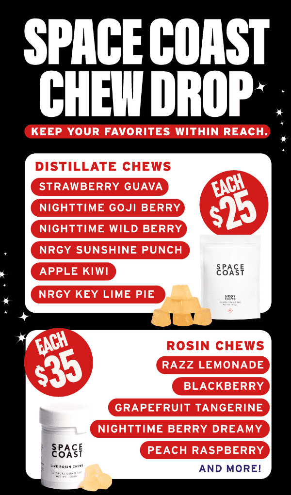 Distillate & Rosin Chews Deals - Cannabis deal image