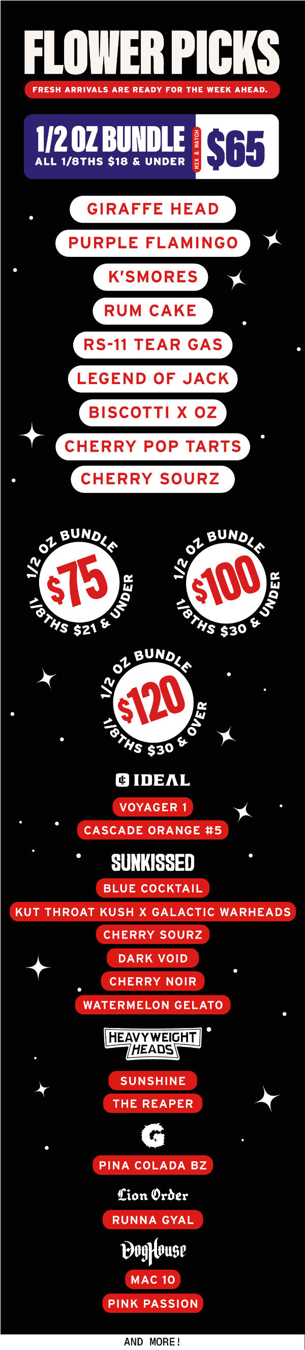 Flower Bundles and Select Deals