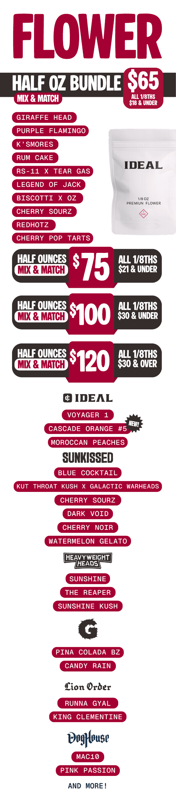 Flower Bundles: Mix & Match Deals