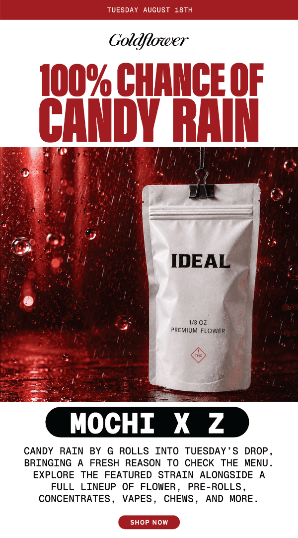 Candy Rain Drops Tuesday, Explore The Menu