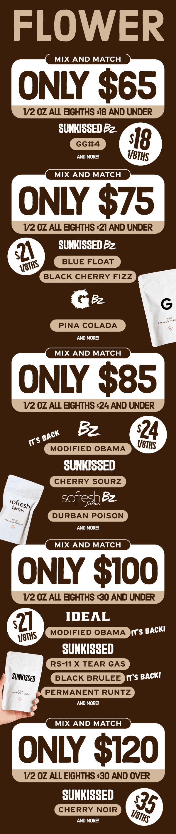 Flower Mix and Match Deals