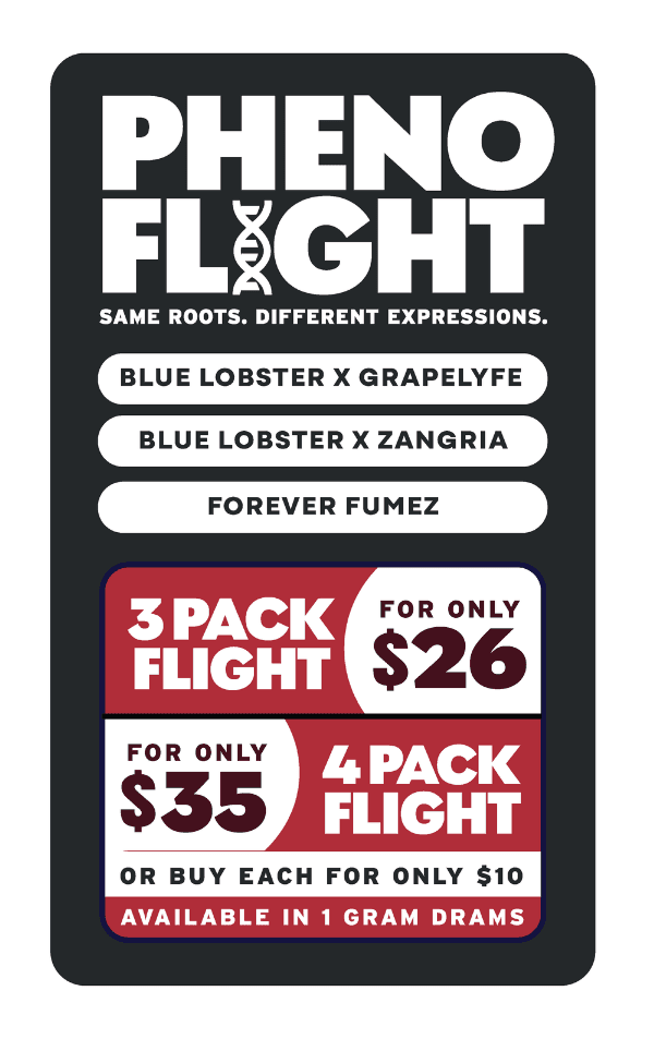 Pheno Flight 3-Pack & 4-Pack Deals - Cannabis deal image