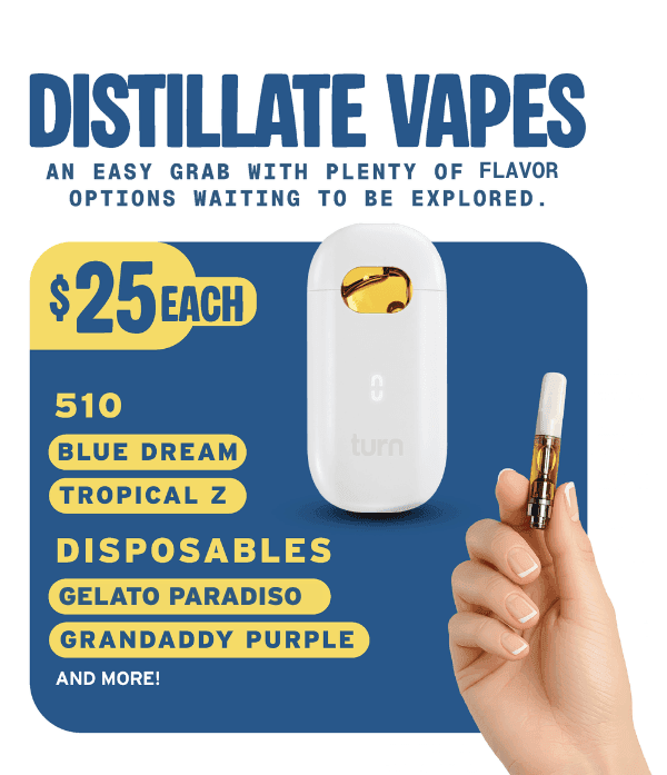 Distillate Vapes $25 Each