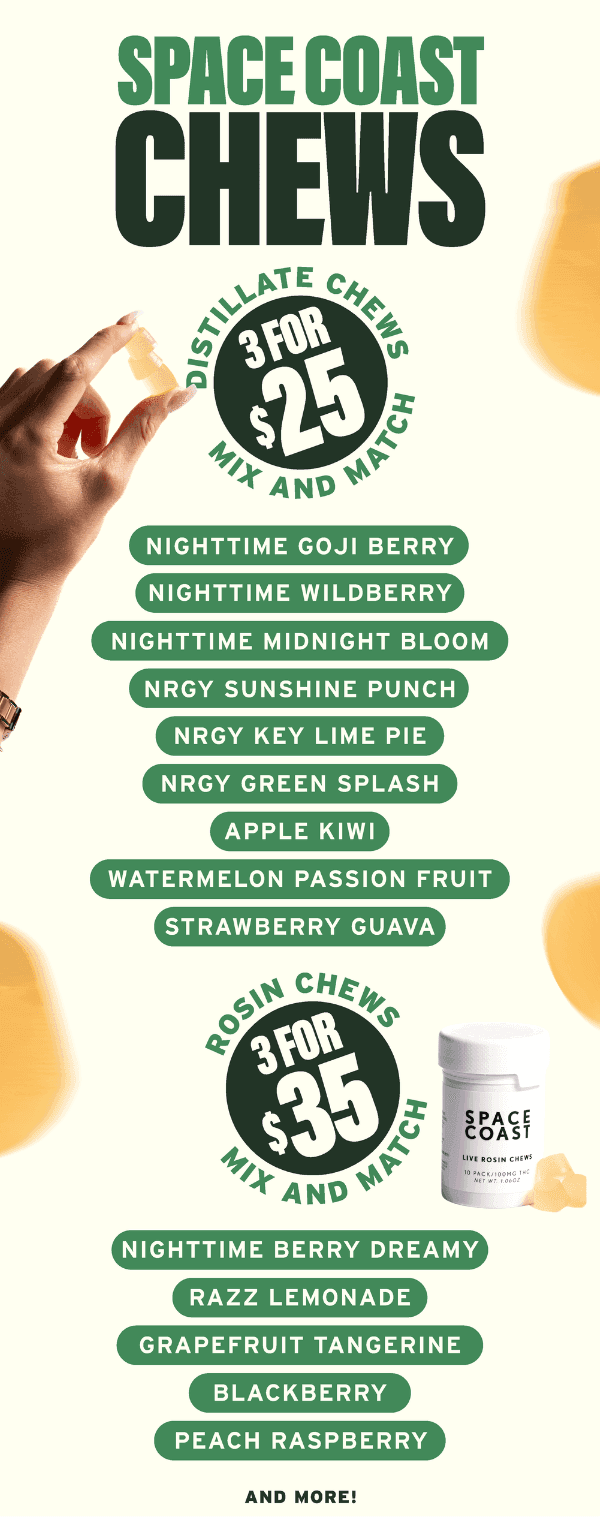Mix & Match Distillate and Rosin Chews Deals - Cannabis deal image
