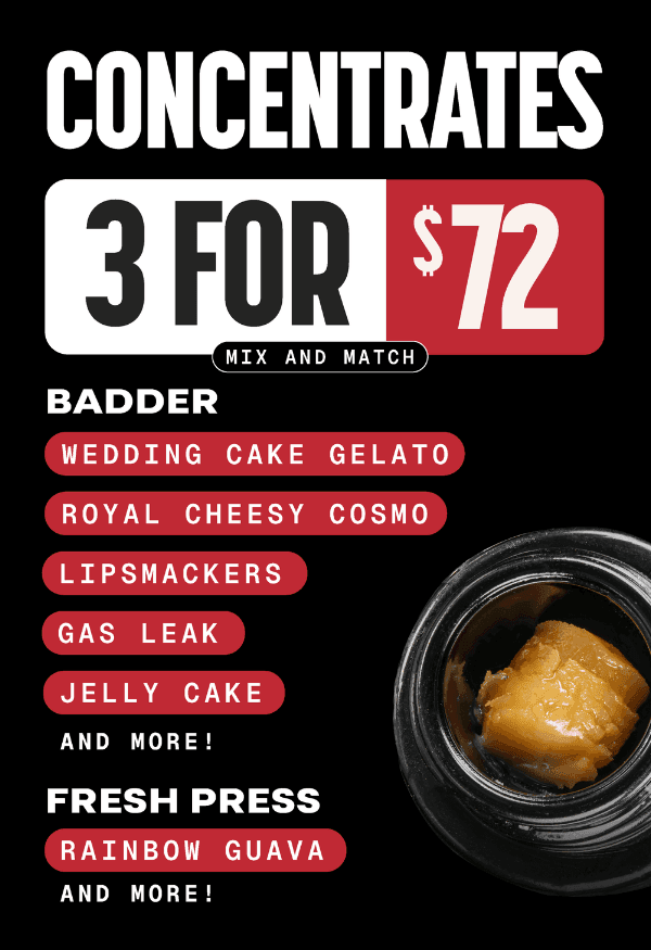 Concentrates Mix & Match Deals - Cannabis deal image