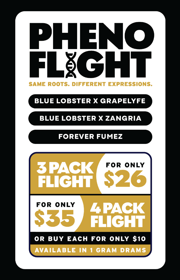 Pack Flights & Single Gram Pricing