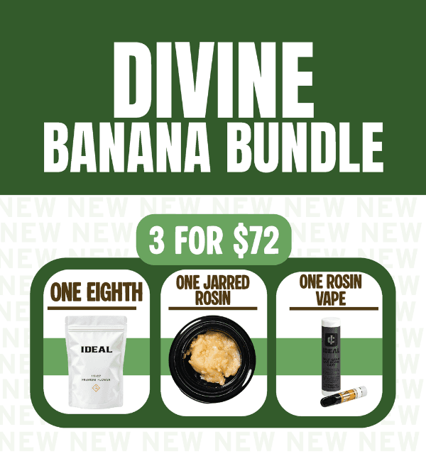 Divine Banana Bundle 3 for $72 - Cannabis deal image