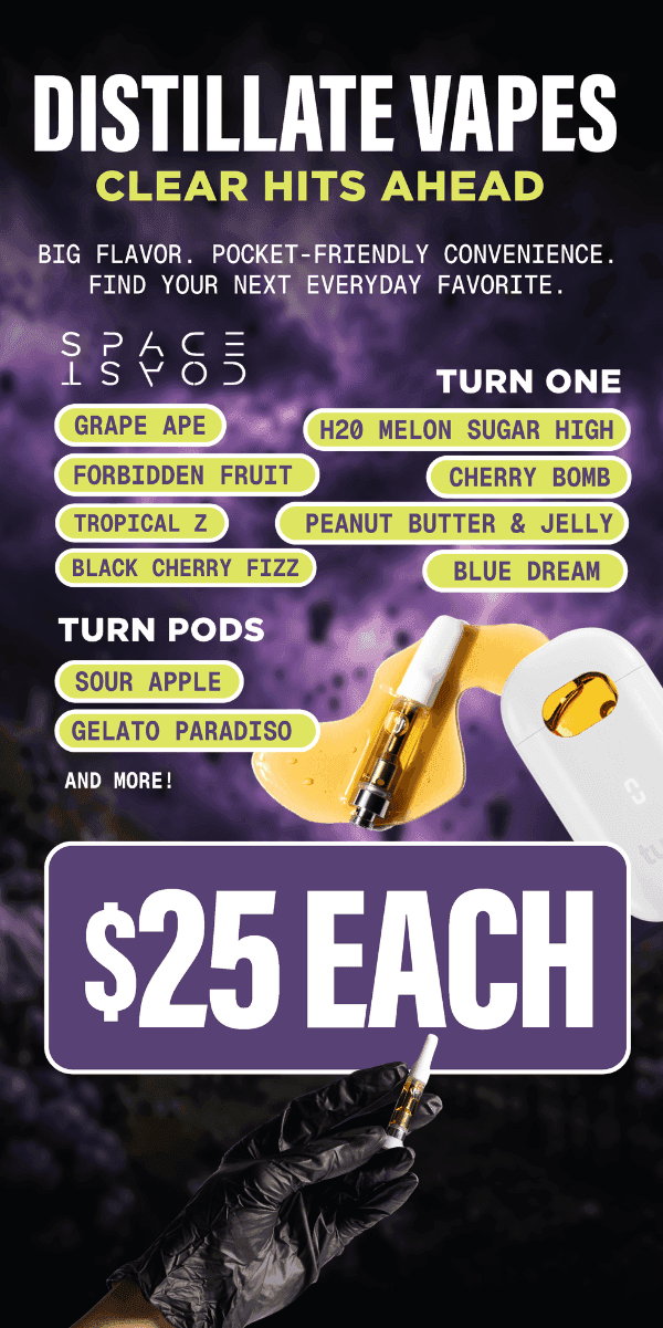 Distillate Vapes $25 Each