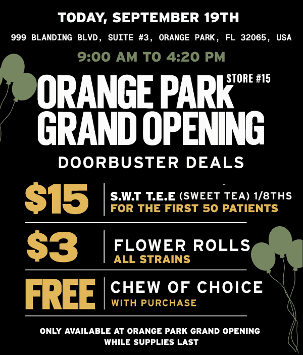 Grand Opening Doorbuster Deals - Cannabis deal image