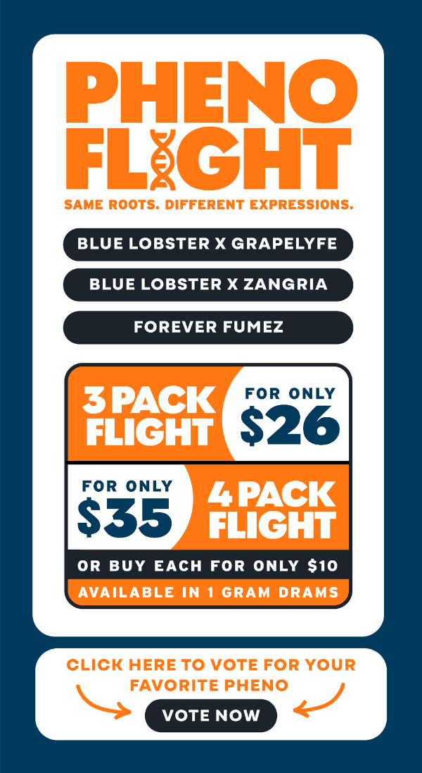 Pheno Flight Deals: 3 or 4 Pack for $26 or $35