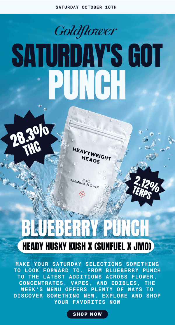 Saturday's Got Punch: Blueberry Punch