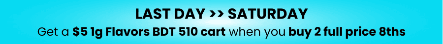 Last Day Saturday: Cart Deal