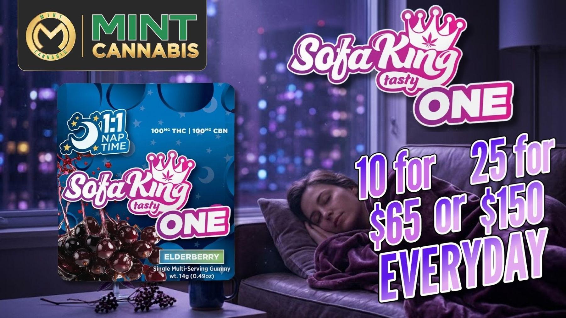 Buy Sofa King Tasty ONE Gummies Everyday Deals