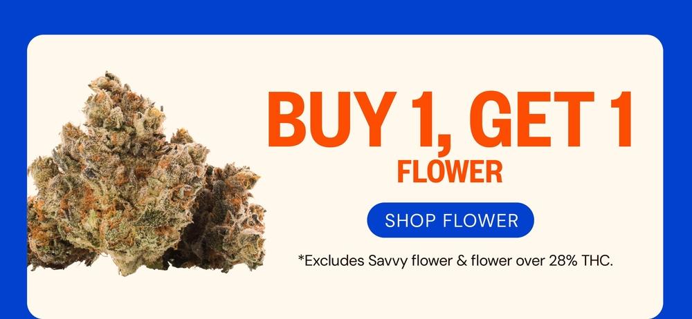Buy 1 Get 1 Flower Special