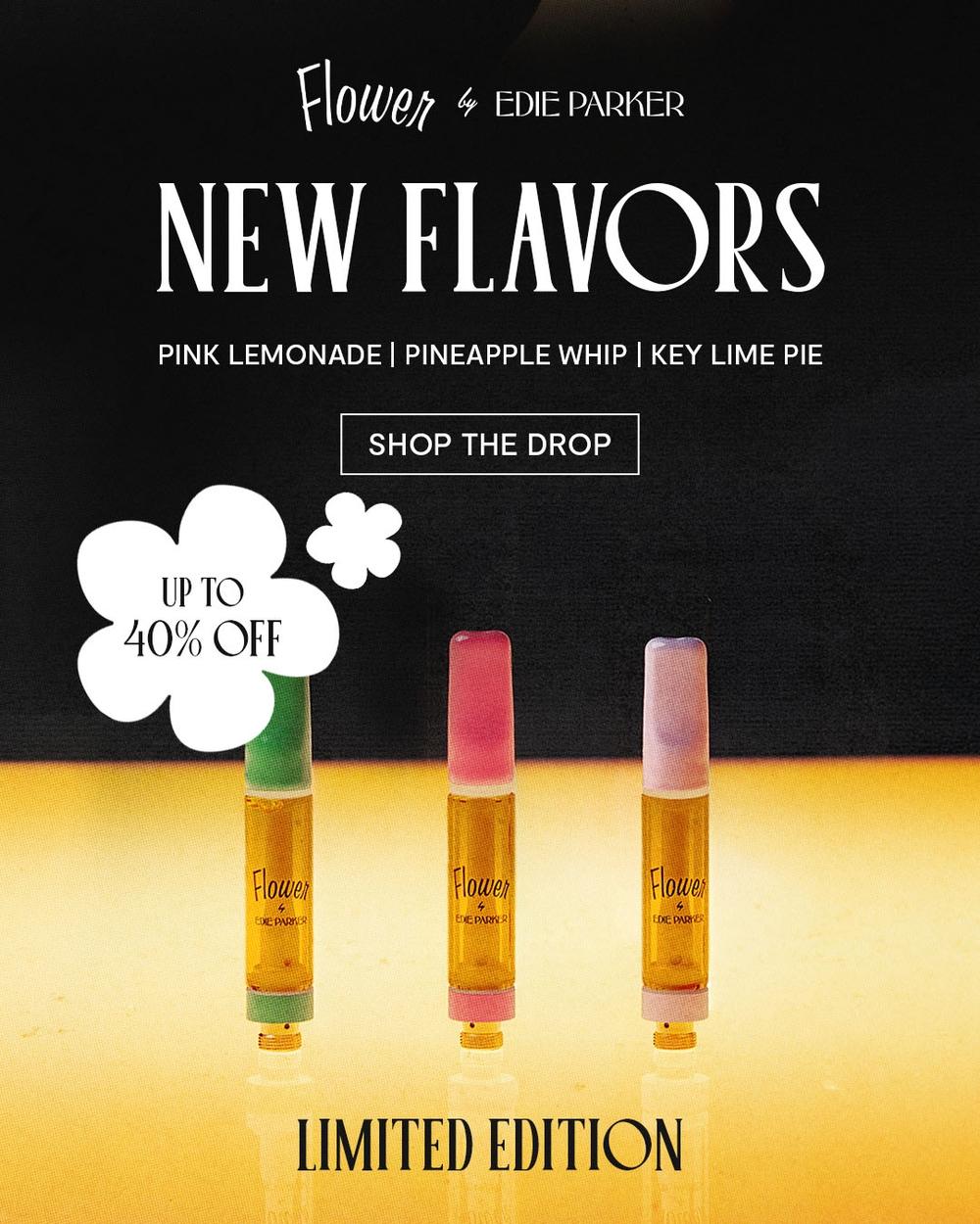 New Flavors & Up To 40% Off - Cannabis deal image