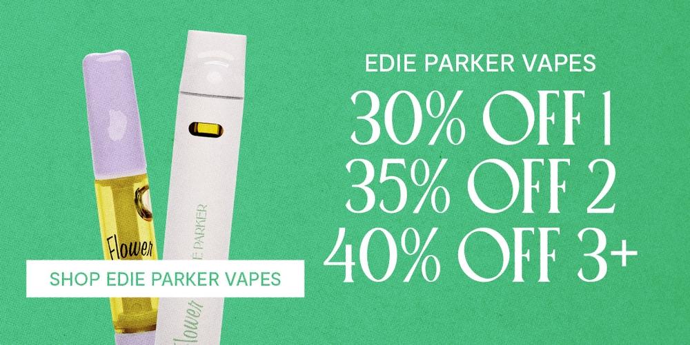Edie Parker Vapes: Tiered Discounts