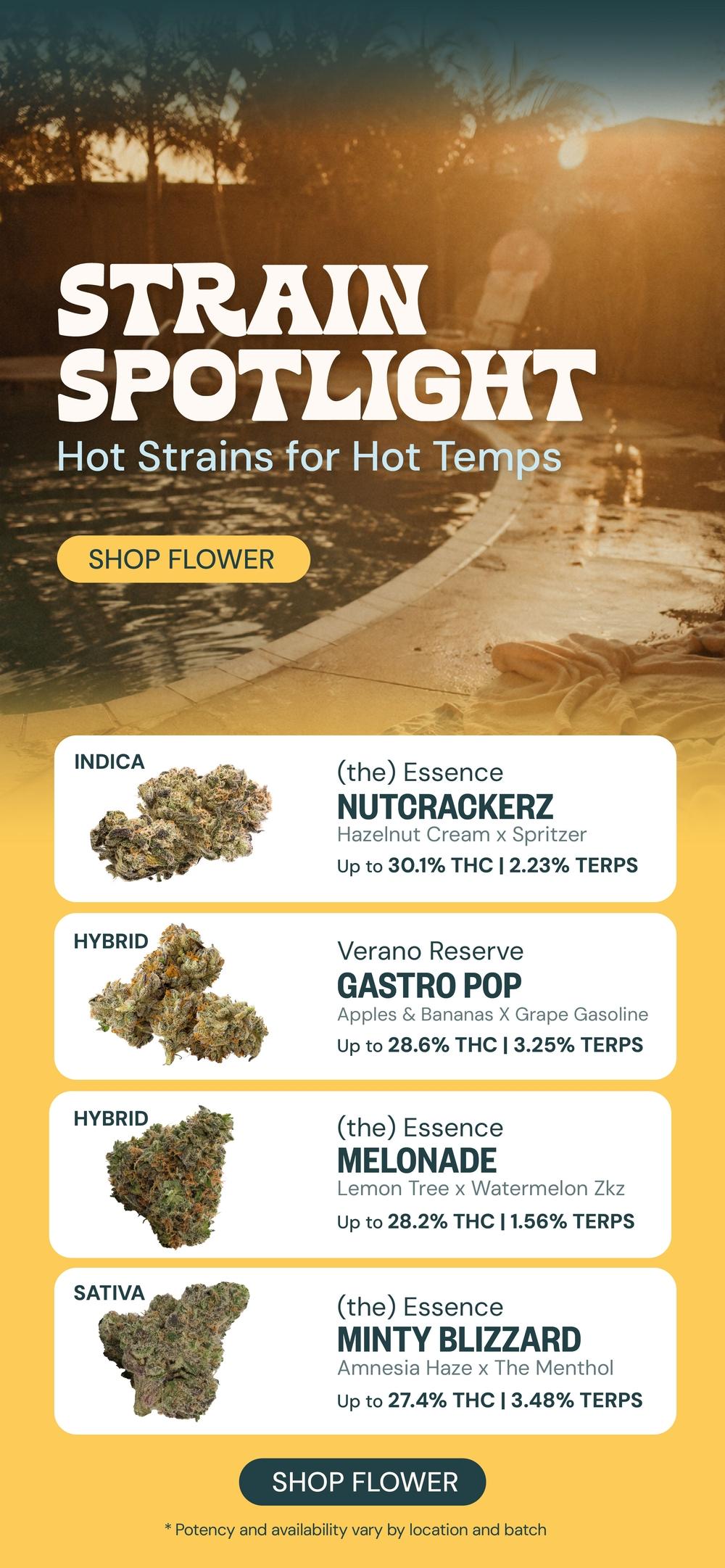 Strain Spotlight: Hot Strains for Hot Temps