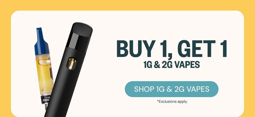 Buy 1 Get 1 Vapes with Exclusions