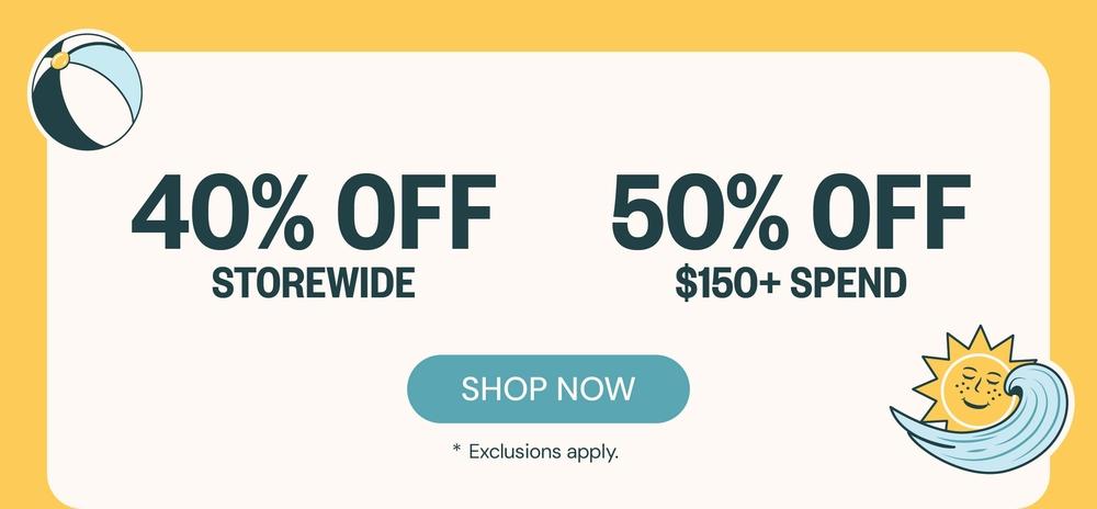 Storewide Discounts & Spend More Save More