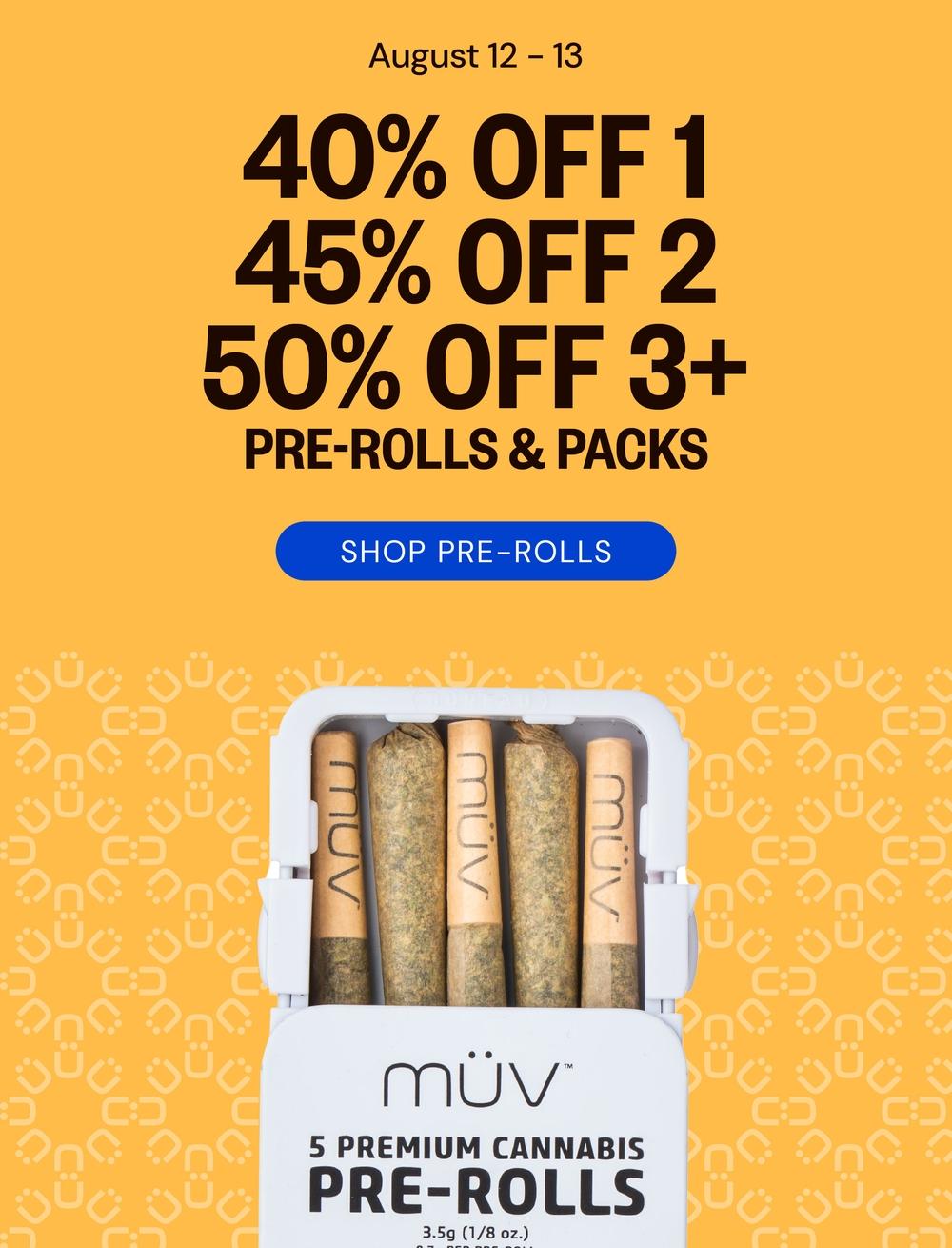 Pre-Roll Deals: Buy More, Save More!