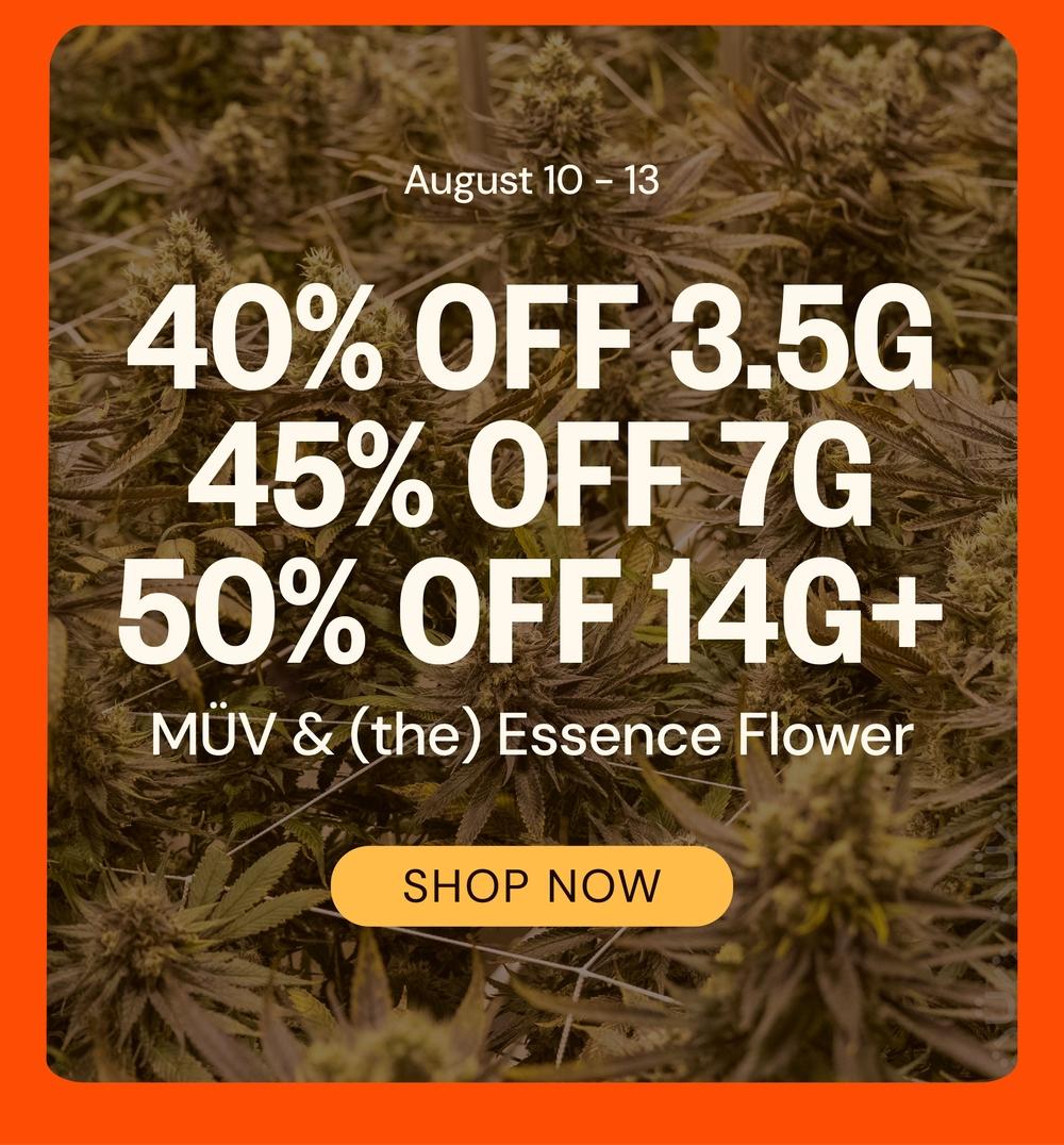 Flower Discounts: 40%-50% Off