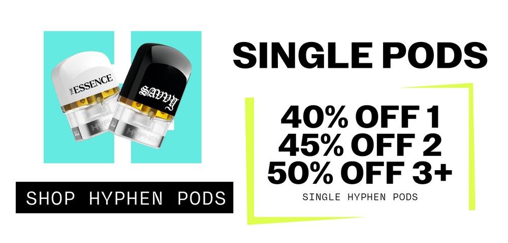 Single Pods: Up to 50% Off - Cannabis deal image