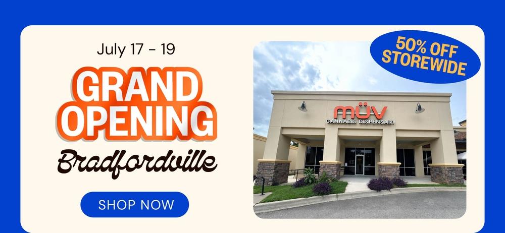 Grand Opening: 50% Off Storewide